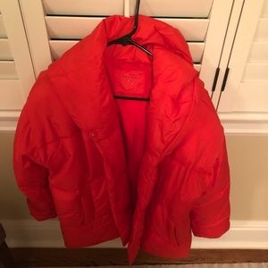 Red jacket